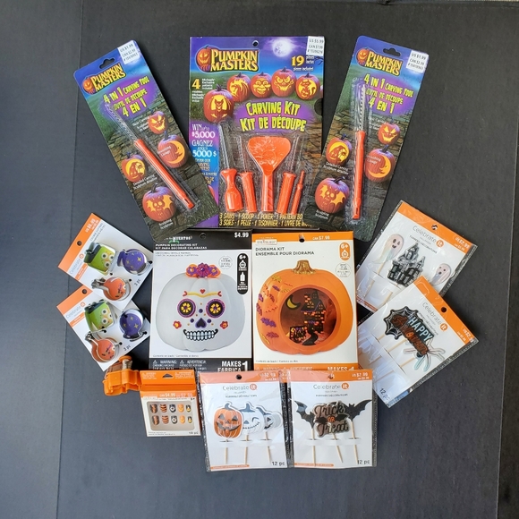 Halloween Party, Carving, Cookie, Kit - Picture 1 of 12